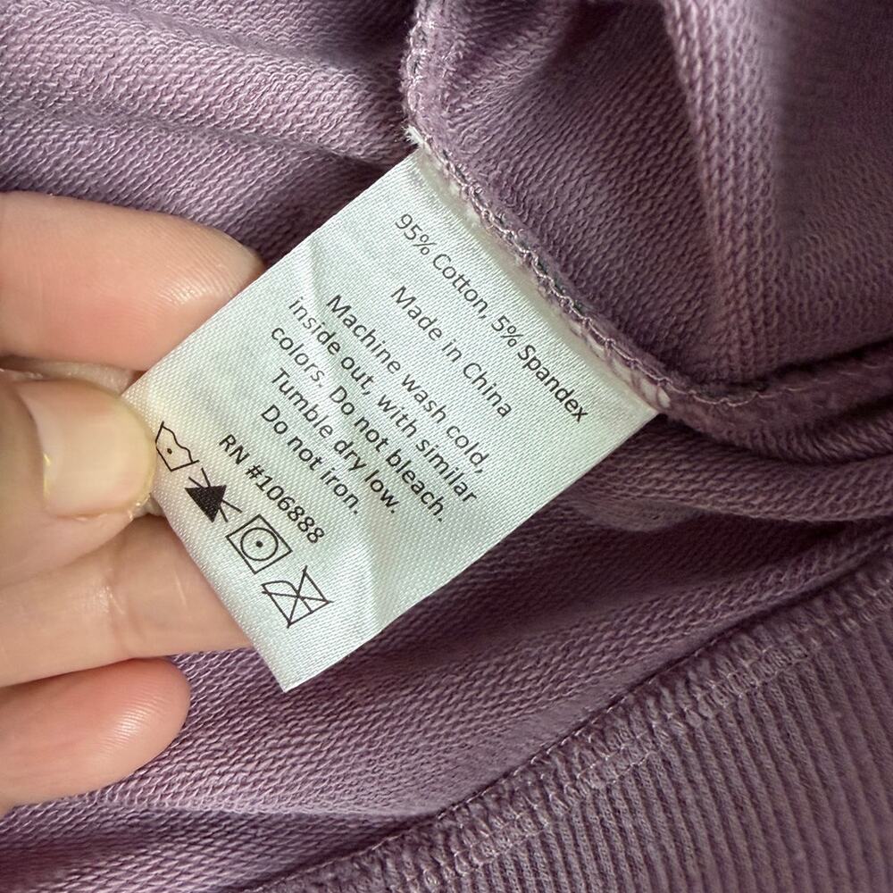 Appaman Girls Size 14 Leopard Print Sweatshirt Pullover Purple Green Coral NWT - Picture 4 of 9